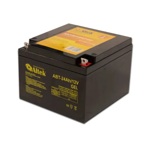 Акумулятор ALTEK ABT 24Аh 12V GEL Акумулятор ALTEK ABT 24Аh 12V GEL