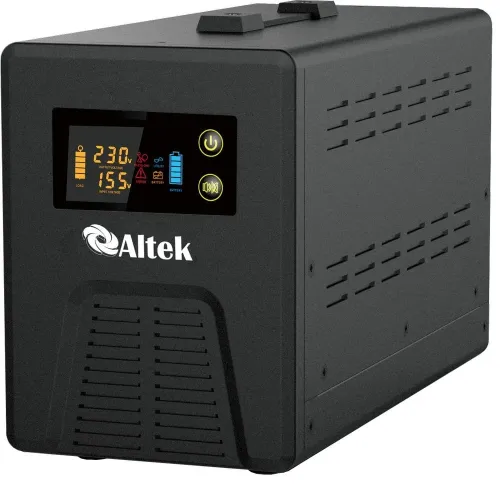 Автономний перетворювач напруги з зарядним пристроєм ALTEK ASU12 800W DC12V Автономний перетворювач напруги з зарядним пристроєм ALTEK ASU12 800W DC12V