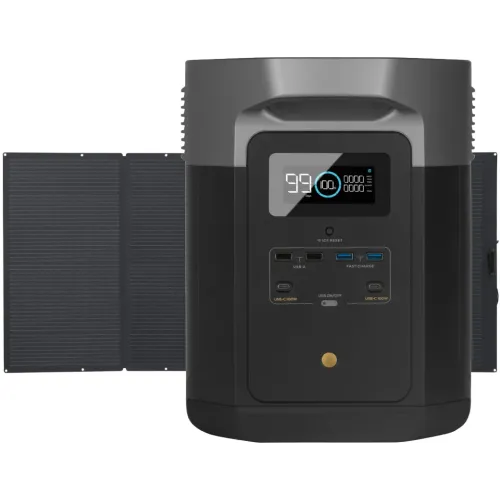 Комплект EcoFlow DELTA Max (2000) + 400W Solar Panel Комплект EcoFlow DELTA Max (2000) + 400W Solar Panel