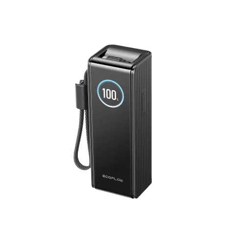 Павербанк EcoFlow RAPID Power Bank з кабелями 25000mAh чорний Павербанк EcoFlow RAPID Power Bank з кабелями 25000mAh чорний