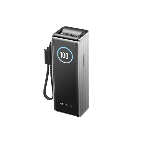 Павербанк EcoFlow RAPID Power Bank з кабелями 25000mAh сріблястий Павербанк EcoFlow RAPID Power Bank з кабелями 25000mAh сріблястий