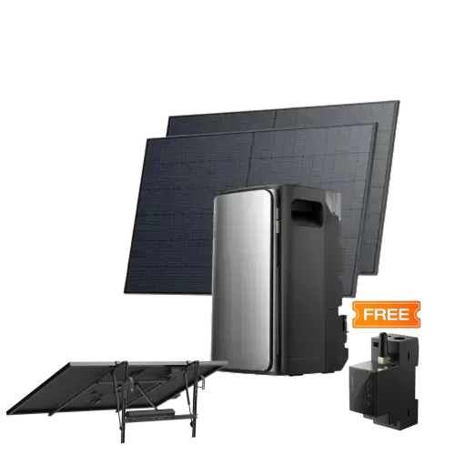 Комплект EcoFlow STREAM ULTRA/Solar Panel 2*400/Сонячний трекер EcoFlow Single Axis Solar Tracker/Розумний лічильник Smart Meter Комплект EcoFlow STREAM ULTRA/Solar Panel 2*400/Сонячний трекер EcoFlow Single Axis Solar Tracker/Розумний лічильник Smart Meter