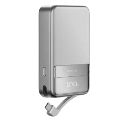 Повербанк EcoFLow RAPID Magnetic Power Bank 10000 Silver