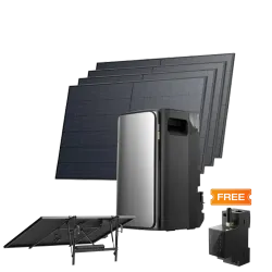 Комплект EcoFlow STREAM ULTRA/Solar Panel 4*400/Сонячний трекер EcoFlow Single Axis Solar Tracker/Розумний лічильник Smart Meter