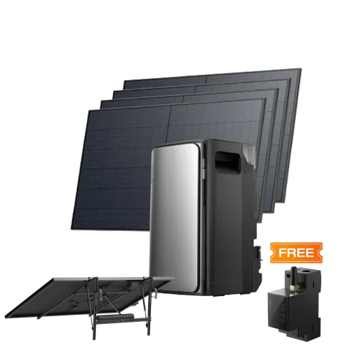 Комплект EcoFlow STREAM ULTRA/Solar Panel 4*400/Сонячний трекер EcoFlow Single Axis Solar Tracker/Розумний лічильник Smart Meter Комплект EcoFlow STREAM ULTRA/Solar Panel 4*400/Сонячний трекер EcoFlow Single Axis Solar Tracker/Розумний лічильник Smart Meter