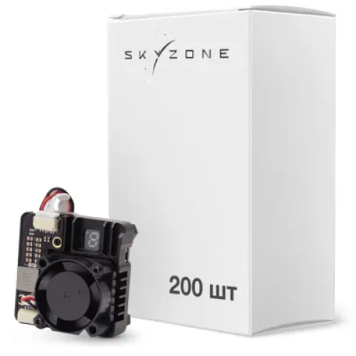 Відеопередавач (VTX) Skyzone 2.5W 1.2GHz 16CH упаковка 200шт. (VT1225BOX) Відеопередавач (VTX) Skyzone 2.5W 1.2GHz 16CH упаковка 200шт. (VT1225BOX)