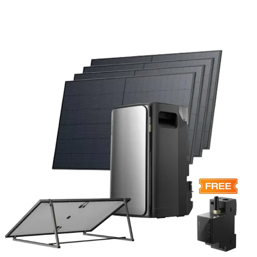 Комплект EcoFlow STREAM ULTRA/Solar Panel 4*400/Регульований кронштейн для сонячних панелей/Розумний лічильник Smart Meter Комплект EcoFlow STREAM ULTRA/Solar Panel 4*400/Регульований кронштейн для сонячних панелей/Розумний лічильник Smart Meter