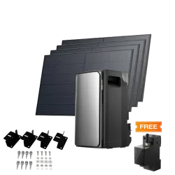 Комплект EcoFlow STREAM ULTRA/Solar Panel 4*400/Cистема кріплень EcoFlow Rigid Solar Panel Mounting Feet/Розумний лічильник Smart Meter Комплект EcoFlow STREAM ULTRA/Solar Panel 4*400/Cистема кріплень EcoFlow Rigid Solar Panel Mounting Feet/Розумний лічильник Smart Meter