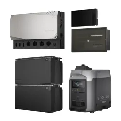Комплект енергонезалежності EcoFlow Power Independence Kit 10 kWh (з генератором) Комплект енергонезалежності EcoFlow Power Independence Kit 10 kWh (з генератором)