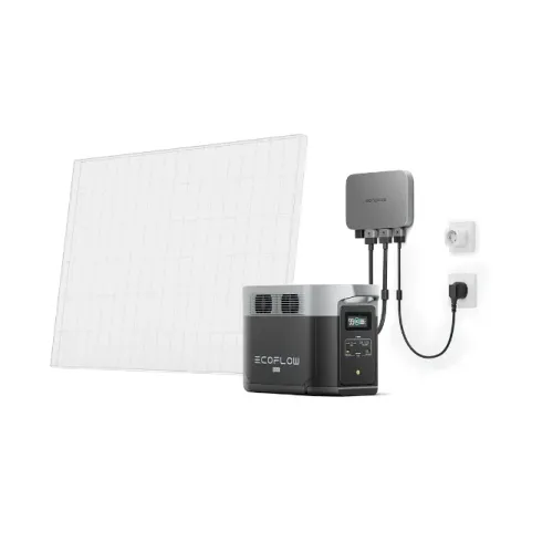 Комплект EcoFlow PowerStream - мікроінвертор 800W та зарядна станція Delta Max Комплект EcoFlow PowerStream - мікроінвертор 800W та зарядна станція Delta Max