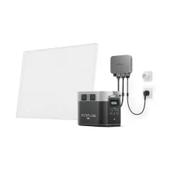 Комплект EcoFlow PowerStream - мікроінвертор 600W та зарядна станція Delta Max Комплект EcoFlow PowerStream - мікроінвертор 600W та зарядна станція Delta Max