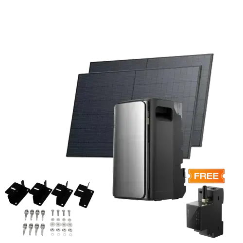Комплект EcoFlow STREAM ULTRA/Solar Panel 2*400/Cистема кріплень EcoFlow Rigid Solar Panel Mounting Feet/Розумний лічильник Smart Meter Комплект EcoFlow STREAM ULTRA/Solar Panel 2*400/Cистема кріплень EcoFlow Rigid Solar Panel Mounting Feet/Розумний лічильник Smart Meter