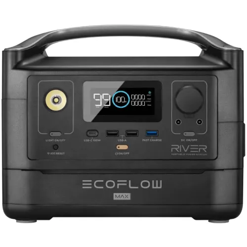 Зарядна станція EcoFlow RIVER Max (576 Вт·год) Зарядна станція EcoFlow RIVER Max (576 Вт·год)