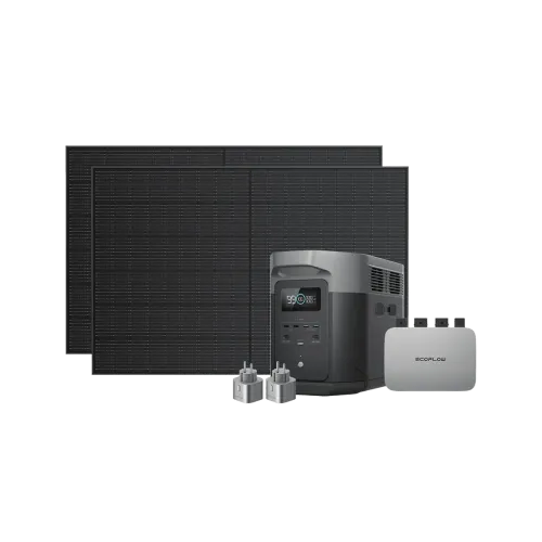 Комплект EcoFlow PowerStream - мікроінвертор 800W + зарядна станція Delta Max 2000 та сонячні панелі 2х400 Комплект EcoFlow PowerStream - мікроінвертор 800W + зарядна станція Delta Max 2000 та сонячні панелі 2х400