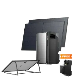 Комплект EcoFlow STREAM ULTRA/Solar Panel 2*400/Регульований кронштейн для сонячних панелей/Розумний лічильник Smart Meter Комплект EcoFlow STREAM ULTRA/Solar Panel 2*400/Регульований кронштейн для сонячних панелей/Розумний лічильник Smart Meter