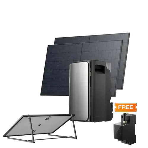 Комплект EcoFlow STREAM ULTRA/Solar Panel 2*400/Регульований кронштейн для сонячних панелей/Розумний лічильник Smart Meter Комплект EcoFlow STREAM ULTRA/Solar Panel 2*400/Регульований кронштейн для сонячних панелей/Розумний лічильник Smart Meter