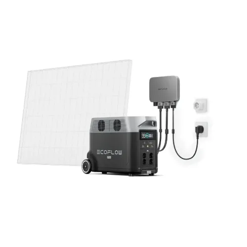 Комплект EcoFlow PowerStream - мікроінвертор 800W + зарядна станція Delta Pro Комплект EcoFlow PowerStream - мікроінвертор 800W + зарядна станція Delta Pro