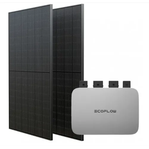 Комплект EcoFlow PowerStream - мікроінвертор 800W та сонячні панелі 2х400 Комплект EcoFlow PowerStream - мікроінвертор 800W та сонячні панелі 2х400