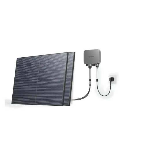 Комплект EcoFlow PowerStream - мікроінвертор 800W + сонячні панелі 2х400 Комплект EcoFlow PowerStream - мікроінвертор 800W + сонячні панелі 2х400