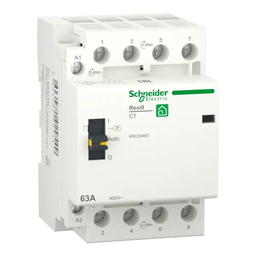 КОНТАКТОР RESI9 3P+N 63A 4NO ~230В/50Гц КОНТАКТОР RESI9 3P+N 63A 4NO ~230В/50Гц