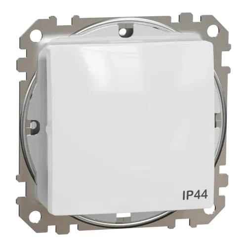 Однокл перемикач IP44 Білий Sedna Design