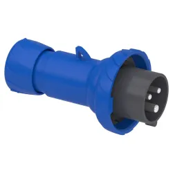 Каб вилка Mureva 16A 2P+E 250 B IP67 Каб вилка Mureva 16A 2P+E 250 B IP67