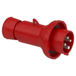 Каб вилка Mureva 16A 3P+E 415B IP67 б/гв Каб вилка Mureva 16A 3P+E 415B IP67 б/гв