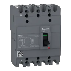 АВТ.ВИМ.EASYPACT EZC100N 4P 15кА 80А