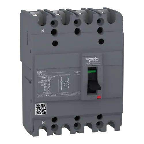 АВТ.ВИМ.EASYPACT EZC100N 4P 15кА 80А АВТ.ВИМ.EASYPACT EZC100N 4P 15кА 80А