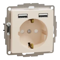 Роз з/з +USB Бежевий Sedna Design Роз з/з +USB Бежевий Sedna Design