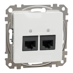 Под роз RJ45 CAT6 UTP Біл Sedna Design Под роз RJ45 CAT6 UTP Біл Sedna Design