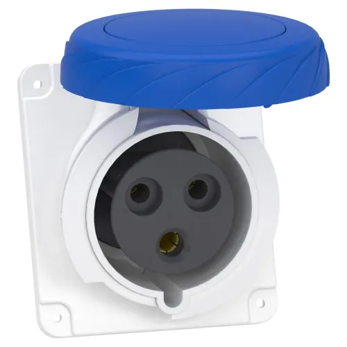 Роз Mureva щит кут 32A 2P+E 250B IP67