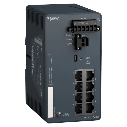 Modicon Розш. керований комутатор - 8TX
