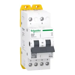 Перемикач 1-0-2 iSSW Acti9 2P 40A 415В Перемикач 1-0-2 iSSW Acti9 2P 40A 415В