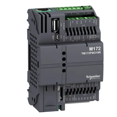 ПЛК М172,БЕЗ ДИСПЛЕЯ, 18I/O Eth, 2 RS485 ПЛК М172,БЕЗ ДИСПЛЕЯ, 18I/O Eth, 2 RS485