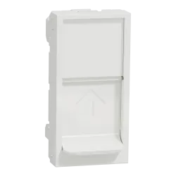 Центр плат RJ45Keystone/Systimax 1 м біл Центр плат RJ45Keystone/Systimax 1 м біл