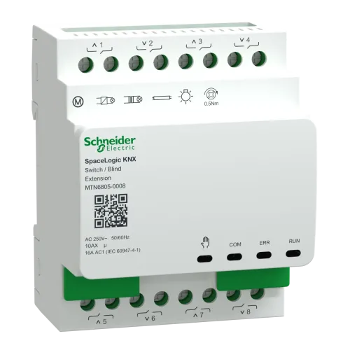 SpaceLogic KNX модуль розш. для акт. ж/в SpaceLogic KNX модуль розш. для акт. ж/в