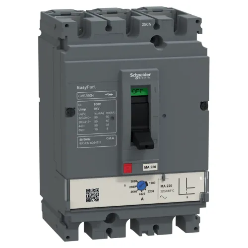 АВТ_ВИМ EASYPACT CVS250N MA220 50KA 3P