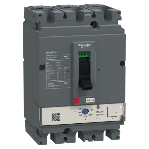 АВТ.ВИМИКАЧ EASYPACT CVS250F MA220 3P3D АВТ.ВИМИКАЧ EASYPACT CVS250F MA220 3P3D