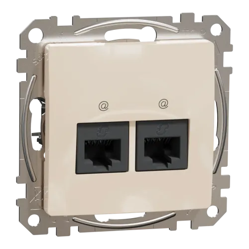 Под роз RJ45 CAT6 UTP Беж Sedna Design Под роз RJ45 CAT6 UTP Беж Sedna Design