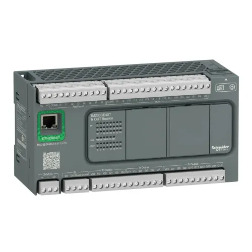 ПЛК M200 40ВХ/ВИХ,=24В, 24/16 ТР.PNP,Eth ПЛК M200 40ВХ/ВИХ,=24В, 24/16 ТР.PNP,Eth
