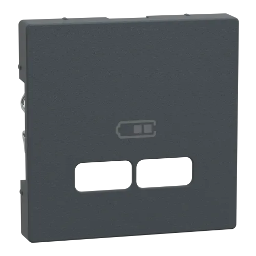Накл мех USB роз SysM aнтрацит