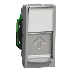 Роз комп RJ45, один кат.6 UTP, 1м алюм Роз комп RJ45, один кат.6 UTP, 1м алюм