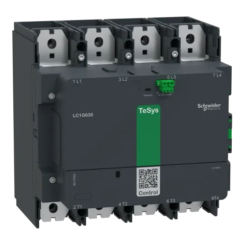 КОНТАКТОР TESYS G 630A 4P 100-250 AC/DC КОНТАКТОР TESYS G 630A 4P 100-250 AC/DC