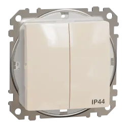 Двокл вим IP44 Бежевий Sedna Design Двокл вим IP44 Бежевий Sedna Design