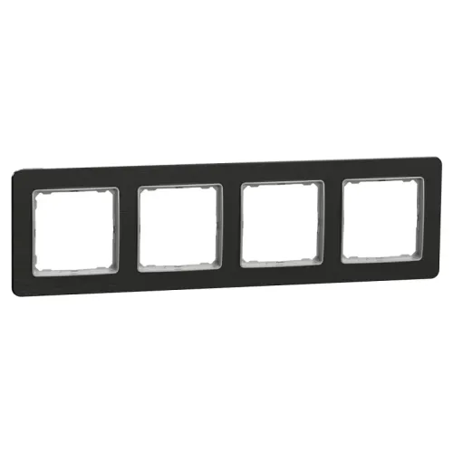 Рамка 4-пости мат титан Рамка 4-пости мат титан