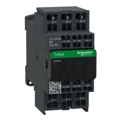 КОНТАКТОР TESYS D 3Р,18A,=24В ПРУЖ. КОНТАКТОР TESYS D 3Р,18A,=24В ПРУЖ.