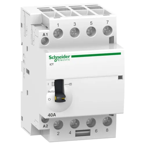 КОНТАКТОР 40A 4NO 220/240В ~ 50Гц РУЧ. КОНТАКТОР 40A 4NO 220/240В ~ 50Гц РУЧ.