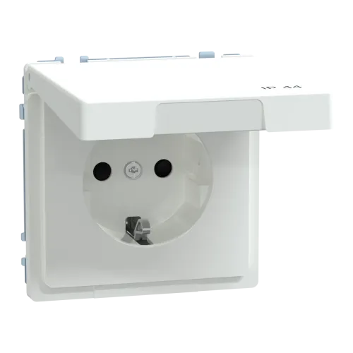 Роз кр IP44 заз шт 16А SysD біл лот Роз кр IP44 заз шт 16А SysD біл лот