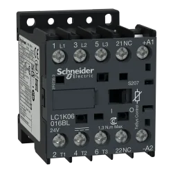 ЗД КОНТАКТОР TESYS LC1K 3P 12А =110В 1НЗ ЗД КОНТАКТОР TESYS LC1K 3P 12А =110В 1НЗ